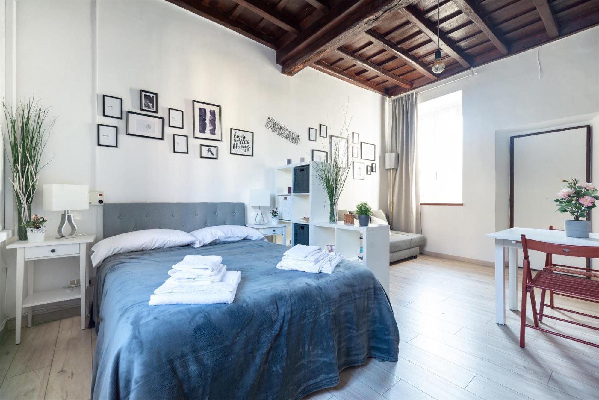 Cozy Studio Campo De Fiori Рим Экстерьер фото